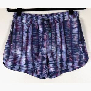 Athleta Girl All Play Shorts XXL 16 Purple Blue Athletic Running Active